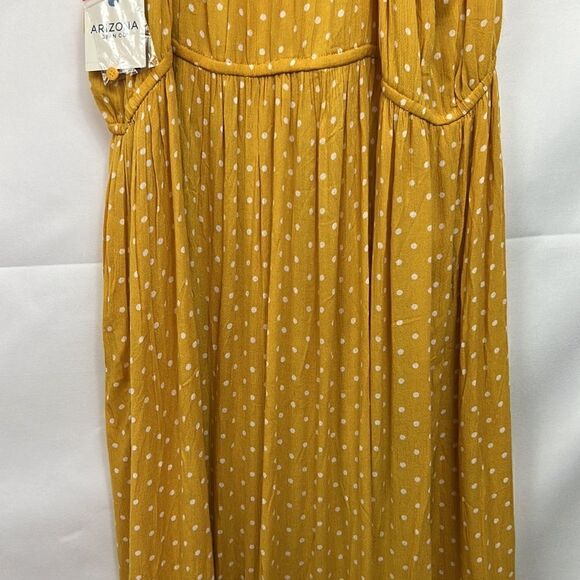 Arizona Jean Company Gold Dot dress size 2X NWT - Picture 11 of 16